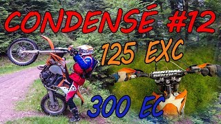 ENDURO CONDENSÉ 12  KTM 125 EXC À 16 ANS [upl. by Ax5]