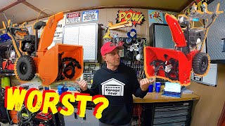 ARIENS DELUXE 24 VS TORO POWER MAX 824  WHICH SNOWBLOWER IS BEST [upl. by Hubey]