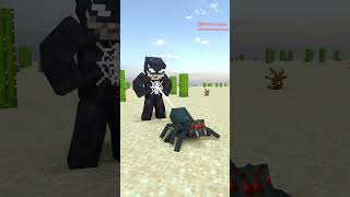 Baby Zombie Becomes Kaiju No 08 In Venom Challenge Baby zombie minecraft animations [upl. by Jsandye]