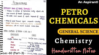 Chemistry  Chapter14 Organic Compounds  Lec60Part3  General Science  An Aspirant [upl. by Lombard]