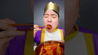 Spicy Food Challenge Lobster Kielbasa Sausage Mukbang  TikTok Funny Videos  HUBA shorts [upl. by Yordan]