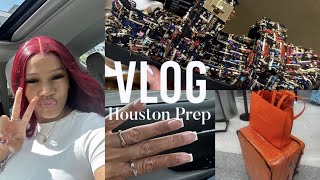 Vlog  HTX Prep Maintenance Appointments Shopping Packing [upl. by Annairam640]