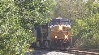 CSX C642 Loaded Coal Train from Creston Ohio September 23 2023 [upl. by Meakem]