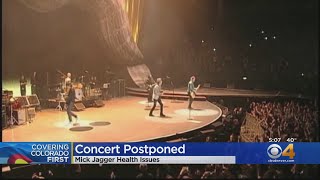 Rolling Stones Concerts Postponed [upl. by Ardnovahs]