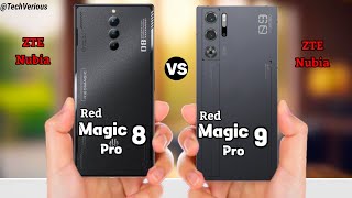 Red Magic 8 Pro Vs Red Magic 9 Proredmagic9pro [upl. by Judson]