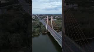 warsaw vistula sunset poland drone [upl. by Stacy258]