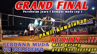 PERDANA MUDA VS BOLODEWO‼️GFAND FINAL PEREBUTAN JUARA 1 LOKAL KOMPAS MUDA CUP 2 [upl. by Kessel]