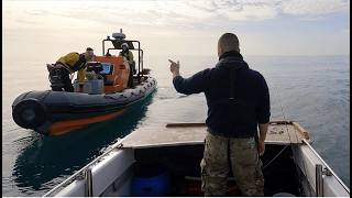 Sea Fishing UK  Boarded by Fisheries whilst fishing new area  UNDERWATER VIDEO  The Fish Locker [upl. by Eltrym325]