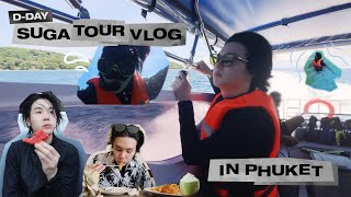 SUGA VLOG DDAY TOUR in Phuket [upl. by Kano299]