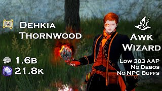 BDO  Dehkia Thornwood 218k L2  Awakening Wizard 303 AP [upl. by Demha]