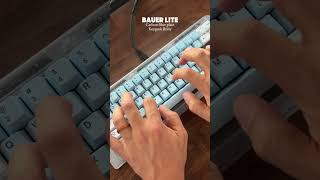 Keygeek Briny baby keyboard mechanicalkeyboard asmr customkeyboard [upl. by Eimot102]