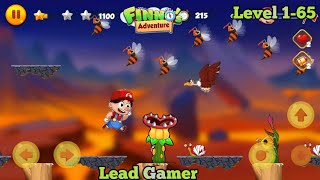 Super bros run Jungle world Level 165 gaming youtube gameplay [upl. by Otrebogad]