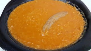 Soupe aux lentilles et Merguez  طبيخة تونسية بالمرقاز [upl. by Ednarb]