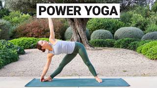 20 Min Intermediate Power Yoga Flow  Strong Full Body Stretch amp Flow [upl. by Ion]