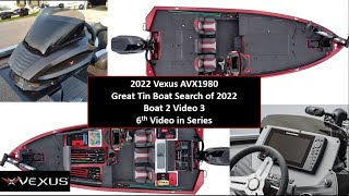 Vexus AVX1980 Review  Part 3  Great Tin Boat Search of 2022  Boat 2 Vid 3  6th Video in Series [upl. by Eciral]