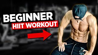 Beginner HIIT Followalong Workout [upl. by Nairrad]