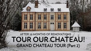 This is our new HOME  Grand Chateau Tour part 2 [upl. by Llig621]