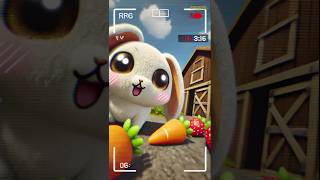 ❤️📹🐰 Evolution of Bunny Kawaii Rabbit Caught on Camera Stealing a Carrot 🥕😊 ✅✨ cat cute love [upl. by Nilde]