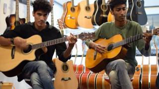 Tribute to Amin Toofani first time on two guitar cover gratitude [upl. by Iny]