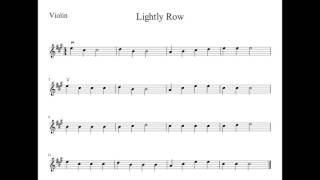 Piano Accompany Lighty Row  Suzuki Violin Book 1 80 Tempo [upl. by Soni]