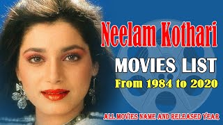 Neelam Kothari Movies and TV Shows All 51 Hit and Flop Movie List Plus Reality TV Show [upl. by Madonia]