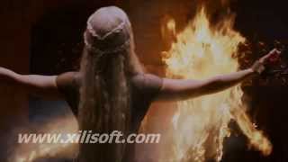 Game Of Thrones  Daenerys khaleesi And Dracarys All Scenes [upl. by Mortimer50]