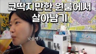 하루만에 속전속결 원룸 구하기 브이로그 ft 와르르멘션 [upl. by Nuahs]