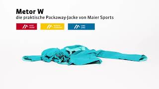 Maier Sports  Packaway Jacke Metor W [upl. by Mary794]