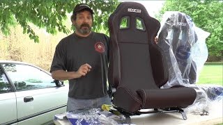 Sparco R100 After Market Seat Install  Review  Aint Fuelin Honda Civic Build [upl. by Anita]