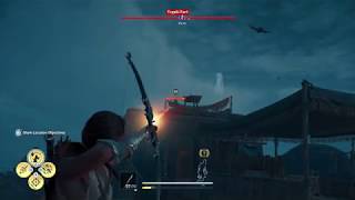 AC Odyssey  Hunter Stealth Bow Only Weaken Obsidian Islands Sokos Cultist [upl. by Felizio391]