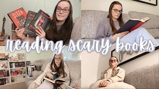 reading scary books 😳 [upl. by Rafa288]