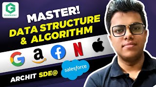 How to Master Data Structure And Algorithms  Masterclass  Geekster [upl. by Ynnatirb111]