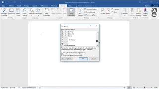 How To Change The Spell Check Language In Word Change Proofing Language [upl. by Oilime]