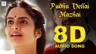 Pudhu Vellai Mazhai 8D Audio Songs  Roja  Must Use Headphones  Tamil Beats 3D [upl. by Acyssej]