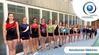 TV Lenzburg Turnshow 2017 Riegenvorstellung Kunstturnen Mädchen [upl. by Adin]