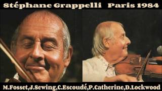 Stéphane Grappelli live Paris 1984 [upl. by Henden]