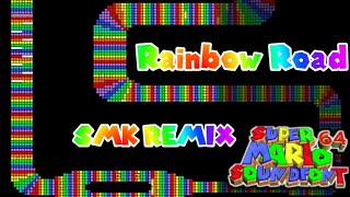 Rainbow Road Remix  Super Mario Kart SM64 Soundfont [upl. by Schindler]