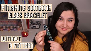 FIGURING OUT A PATTERN FROM THE BRACELET CC  Friendship Bracelets [upl. by Airolg84]