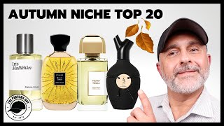 Top 20 FRAGRANCES FOR AUTUMNFALL  Niche Unisex Perfumes To Wear This Autumn [upl. by Krall111]