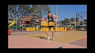 Calor Nicky Jam amp Beele Coreografia [upl. by Nnaoj504]