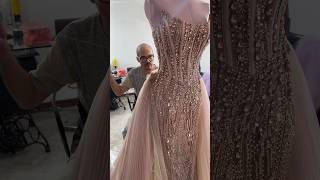 Mira este vestido que hicimos para Andrea rubio y que utilizó hoy en la entrega de corona [upl. by Asssilem]