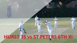 Hurstpierpoint 3s Vs St Peters 6s Sussex League 2024 [upl. by Yeffej567]