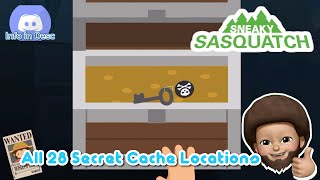 Sneaky Sasquatch  All 28 Secret Caches [upl. by Coady]