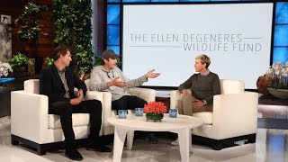 Ashton Kutcher Shocks Ellen with Huge Donation [upl. by Faustus544]