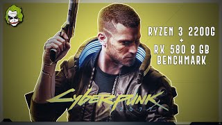 Cyberpunk 2077  Rx 580  Ryzen 3 2200g  16 GB  1080p No Spoilers [upl. by Hermes812]