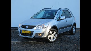 Suzuki SX4 16 Exclusive Trekhaak parkeersensoren 2e Eig Keyless en Middenarmsteun [upl. by Syramad]