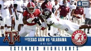 13 Texas AampM vs 2 Alabama Extended Highlights  CBS Sports HQ [upl. by Lazaro611]