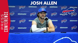 Josh Allen “Be Myself  Be As Authentic As I Can”  Buffalo Bills [upl. by Egap]