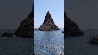 Arcipelago delle Pilas de Acitrezzamare nature sicilia travel shortsvideo short archipelago [upl. by At]