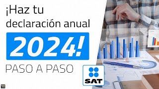 Tutorial paso a paso para la DECLARACIÓN ANUAL 2024 [upl. by Enelec958]